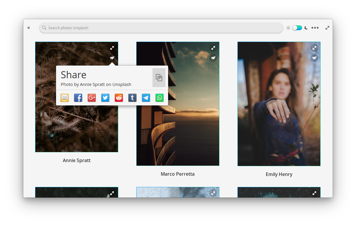 Super streamlined sharing of photos