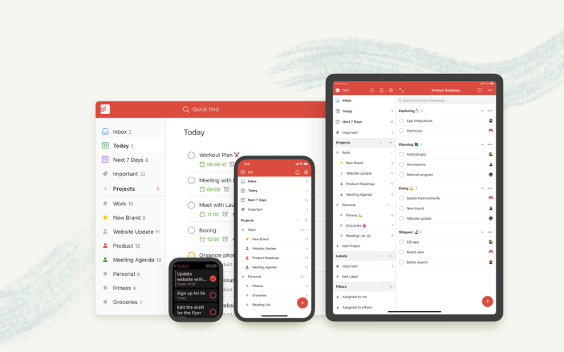 todoist calendar not syncing