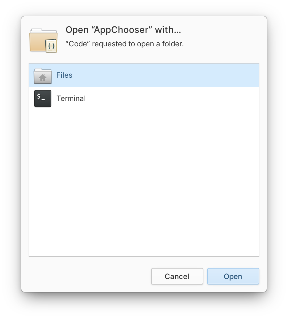 AppChooser Portal