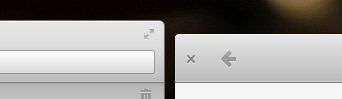 Screenshot of traditional titlebar vs headerbar